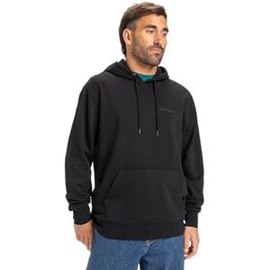 Quiksilver Salt Water Hoodie Pull-Over Heren, Zwart, XS