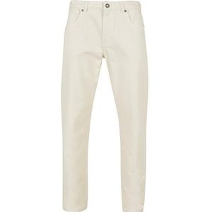 Urban Classics Herren Hose Colored Loose Fit Jeans whitesand 28