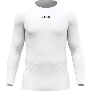 JAKO Kindershirt met lange mouwen lichtgewicht, wit, 3XS