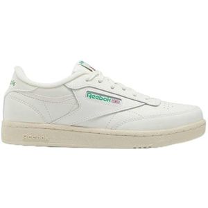 Reebok Club C tennisschoenen, krijt/krijt/GLEGRN, 4 UK, Krijt Krijt Glegrn, 4 UK