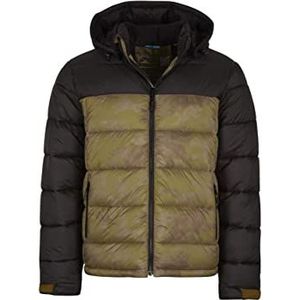 O'NEILL O'Riginals FZ Buffer Jacket Jacket, Brown Camo, Regular (3 stuks) voor heren, bruin, camouflage, L-XL