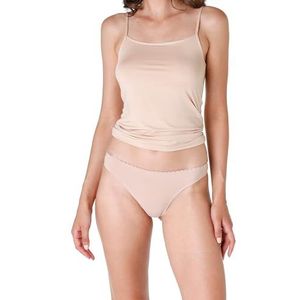 LOVABLE Braziliaanse onzichtbare softness tri-pack slip (verpakking van 3 stuks) voor dames, Huid, XS-S