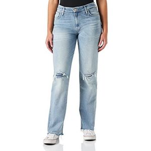 7 For All Mankind Ellie Straight Luxe Vintage Elevated Bespoke Jeans voor dames, lichtblauw, 27