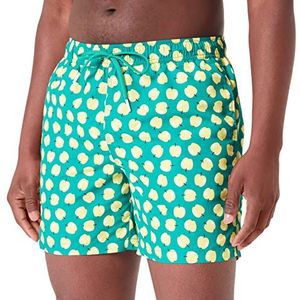 United Colors of Benetton Boxershorts Mare 5HVJ6X00D badpak, groen met 73G, XL heren, Groen met patroon 73 g, XL