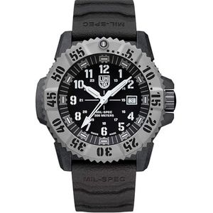 Luminox Heren analoog automatisch horloge met rubberen armband XL.3351.Set, zwart, Riemen.