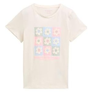 TOM TAILOR T-shirt voor meisjes, 12906 - Wool White, 92-98