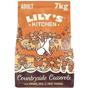 Lily's Kitchen Chicken & Duck Countryside Casserole Natural Grain Free Complete Volwassen Dry Dog Food (7 kg)