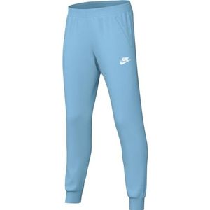 Nike Unisex Kinder Full Length Pant K NSW Club Ft Jggr Lbr, Aquarius Blue/White, FD3019-407, M