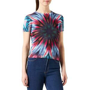 Desigual Dames Ts_Laia T-shirt, Meerkleurig, XS