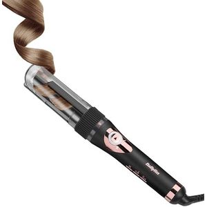 BaByliss Curl Secret Lite - Automatische Krultang, Eenvoudig en Snel Haar Stylen, 5 Temperatuurinstellingen tot 210°C - Zwart & Rose Gold, C1031E