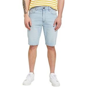 edc by ESPRIT Heren 993CC2C301 jeansshorts, 904/BLUE bleached, standaard, 904/Blue Bleached, 34