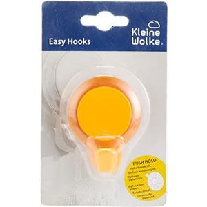 Kleine Wolke 5093488887 zuighaak Easy Hooks, wandhaken, oranje