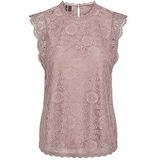 PIECES Pcolline Sl Lace Top Noos Bc T-shirt voor dames, Woorose, S