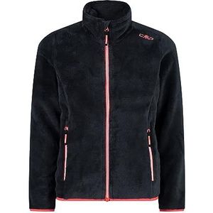 CMP - Kinder Fleece jas Titanium-Red Fluo, 176