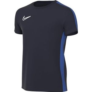 Nike - Y Nk Df Acd23 - T-shirt - Obsidiaan/Koningsblauw/Wit - Korte Mouwen