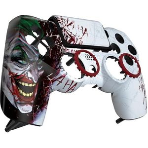eXtremeRate Clown HAHAHA Ghost Vervangende Faceplate Touchpad Cover, Redesigned Behuizing Shell Touch Pad Compatibel met ps4 Slim Pro Controller JDM-040/050/055 - Controller NIET Inbegrepen