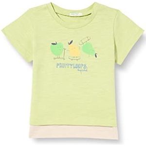 United Colors of Benetton Baby T-shirt, geelgroen 079, 68 cm