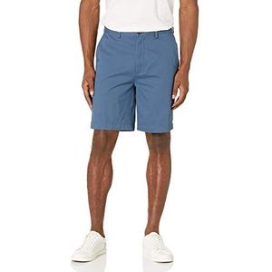Amazon Essentials Men's Korte broek met binnenbeenlengte van 23 cm en klassieke pasvorm, Blauw, 40
