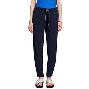 edc by ESPRIT Dames 043CC1B320 broek, 400/NAVY, 34, 400/marineblauw, 34