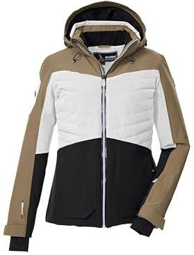 killtec - KSW 30 WMN SKI JCKT - Ski-jack - Gebroken Weiss - Met Afritsbare Capuchon