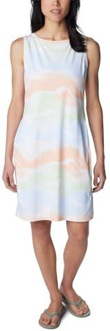 Kokerjurk - Bloemenprint - Polyester - Zonder Mouwen