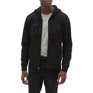 GAP - Logo Hoodie - True Black - Sweatshirt