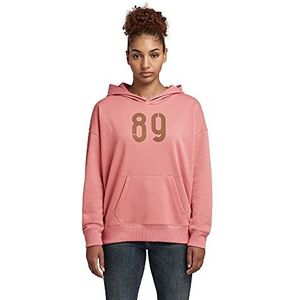 G-STAR Raw Graphic Back Snaps Hoodie Sweats voor dames, roze (Dusty Rose D20429-a613-3479), M