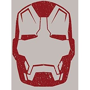Komar Muurafbeelding - Iron Man Helmet MK 43 - Grootte: 50 x 70 cm - Marvel, kinderkamer, muurontwerp, afbeelding
