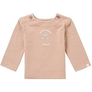Noppies Baby Unisex Baby Tee Madison T-shirt met lange mouwen, Nougat-P978, 62, Nougat - P978, 62 cm