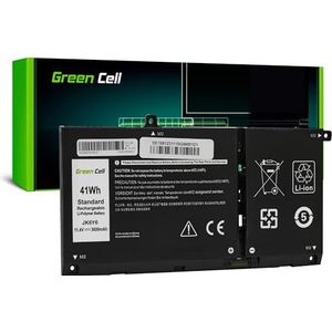 GreenCell - Notebookbatterij JK6Y6 - Zwart - 3 Cellen - 3600 mAh