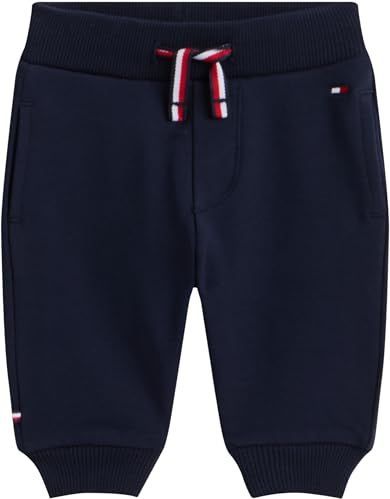 TOMMY HILFIGER - ESSENTIAL - Broek - Marine - Tapered