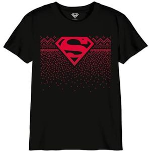 dc comics T-shirt voor jongens, Zwart, 6 Jaren