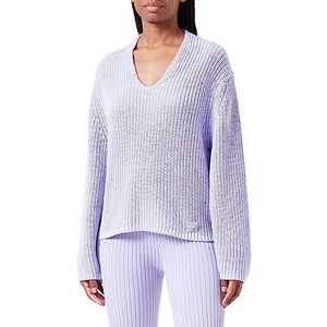 HUGO Dames Light/Pastel Purple Knitted Sweater, Licht/Pastel Paars, XL