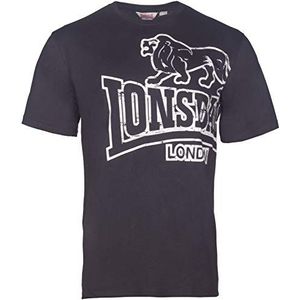 Lonsdale London Langsett T-shirt met korte mouwen voor heren