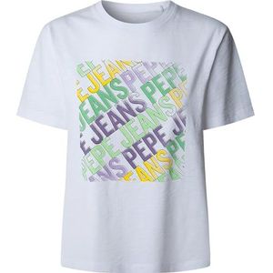 Pepe Jeans - T-shirt - Katoen - Korte Mouwen - Ronde Hals - Logo