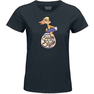cotton division T-shirt dames, Marine., S