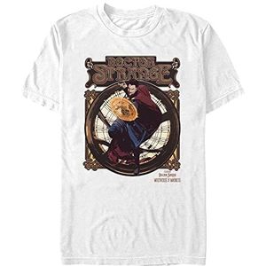 Marvel Doctor Strange in the Multiverse of Madness - Retro Seal Unisex Crew neck T-Shirt White XL