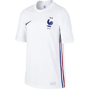 Nike Uniseks T-shirt met Federation Francaise De Football Breathe Stadium Maillot, voor kinderen