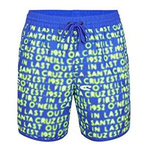 O'NEILL Scallop 16 inch zwemshorts voor heren, 35094 Bright Blue Neon Lights, regular, 35094 Bright Blue Neon Lights, XL/XXL