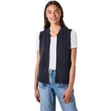 Cecil - Soft Modal Vest - Blauw - 100% Modal