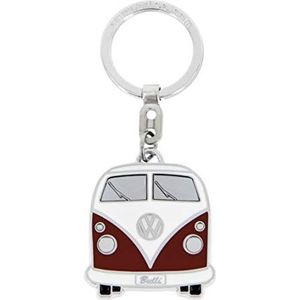 BRISA VW Collection Volkswagen T1 Bus Transporter Sleutelhanger in Gift Tin - Rood