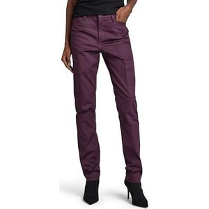 G-STAR RAW Slim cargobroek voor dames, Paars (Lt Maze D23572-c072-8880), 25W / 30L