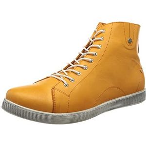 Andrea Conti 0027913 hoge sneakers voor dames, oranje, 42 EU