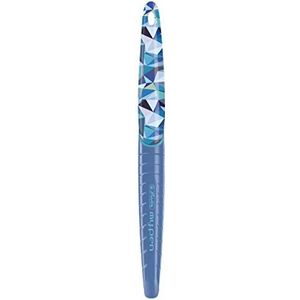 Herlitz 50027248 vulpen my.pen wild blauw, M-punt, 1 stuk