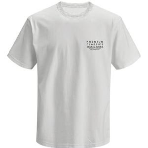 JACK & JONES Jprblatailor Ss Tee FST, wit, M