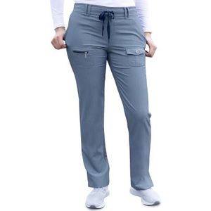 Adar Pro struikhei schrobben Voor Dames - Slank Pasvorm Taps toelopend schrobben Broek - P4100H - struikhei Marine - 3X