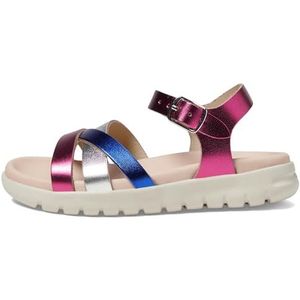 Geox J Soleima Gir Sandalen voor meisjes, Fuchsia Royal, 36 EU