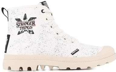 Palladium - Pampa X Demodog - Veterboots - Gebroken Wit - Stranger Things