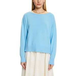 ESPRIT 044ee1i310 Sweater, blauw, S dames, Blauw, S