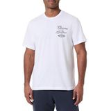 REPLAY Heren T-shirt met korte mouwen en ronde hals, wit 001 (wit), M